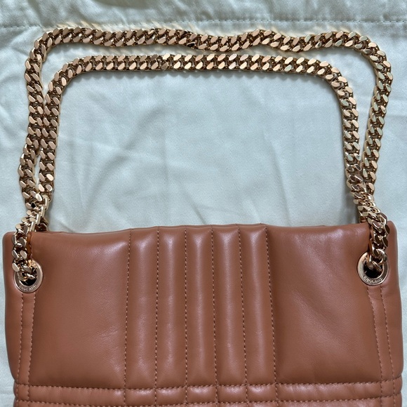 Burberry Lola Small Quilted Leather Chain Bucket Bag - Picture 13 of 16